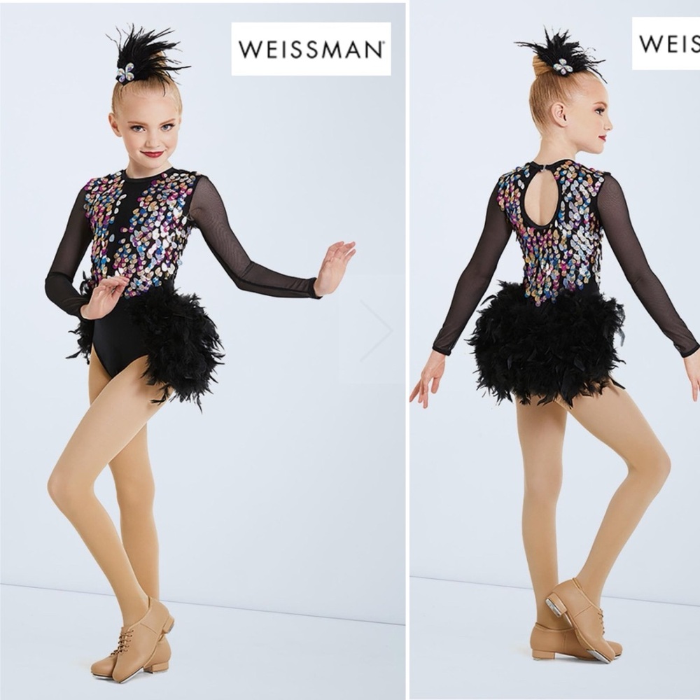 Discontinued Weissman Showtime Dance Costume Luck be a Lady Sz XXL Halloween